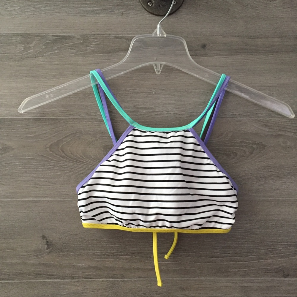 VS High Neck Strappy Bikini Top